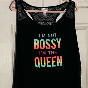 Queen tank top